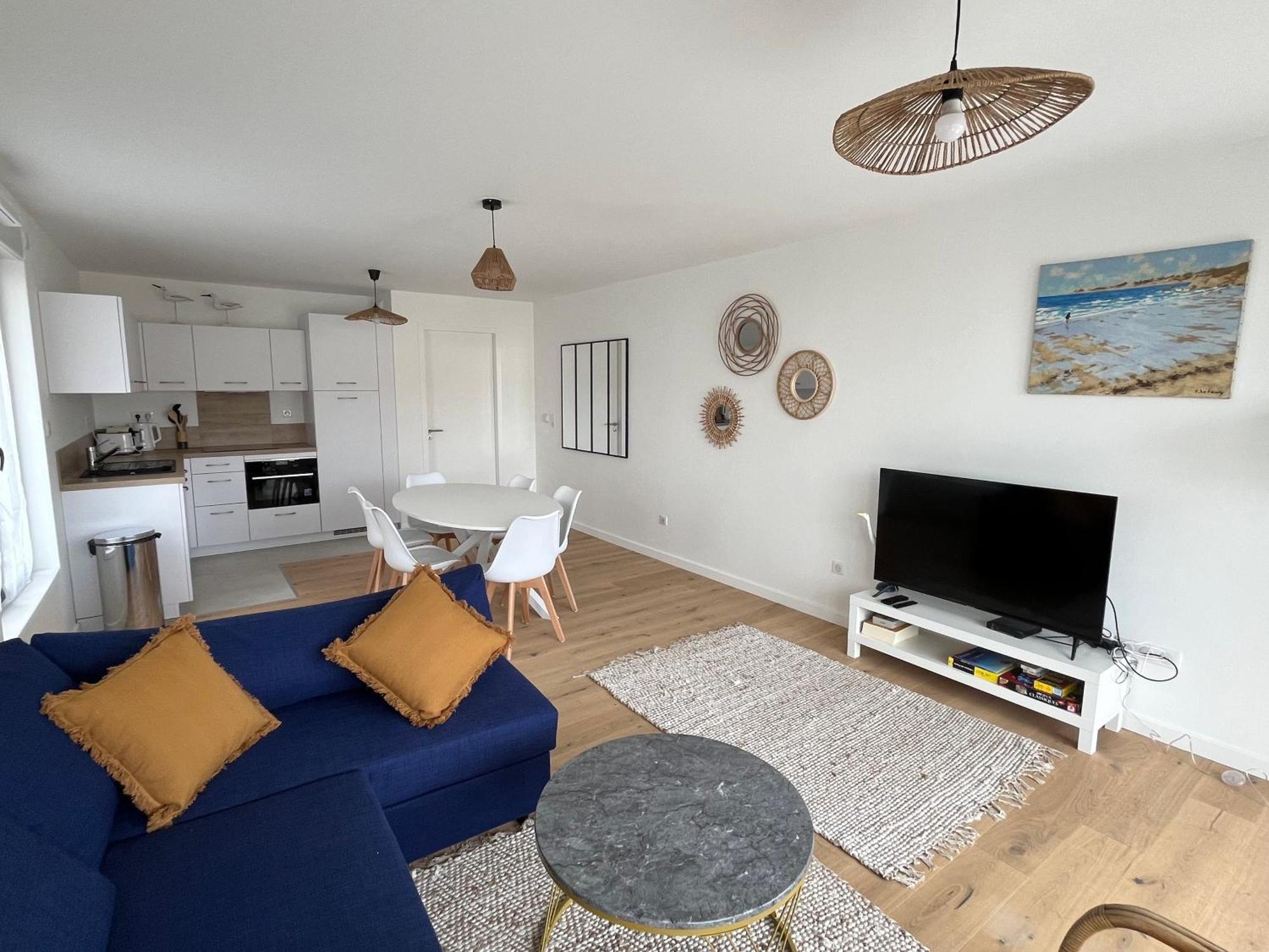 Neufchâtel-Hardelot Evasion Plage - Appartement Lumineux Plein Centre Et 150M Plage מראה חיצוני תמונה