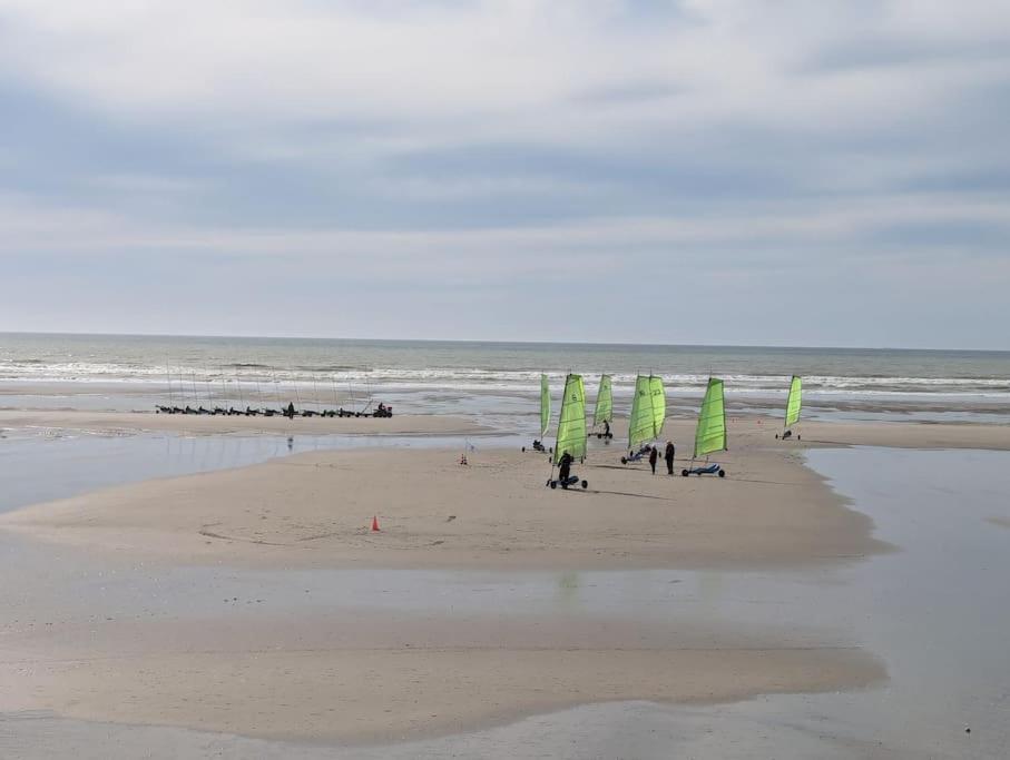 Neufchâtel-Hardelot Evasion Plage - Appartement Lumineux Plein Centre Et 150M Plage מראה חיצוני תמונה