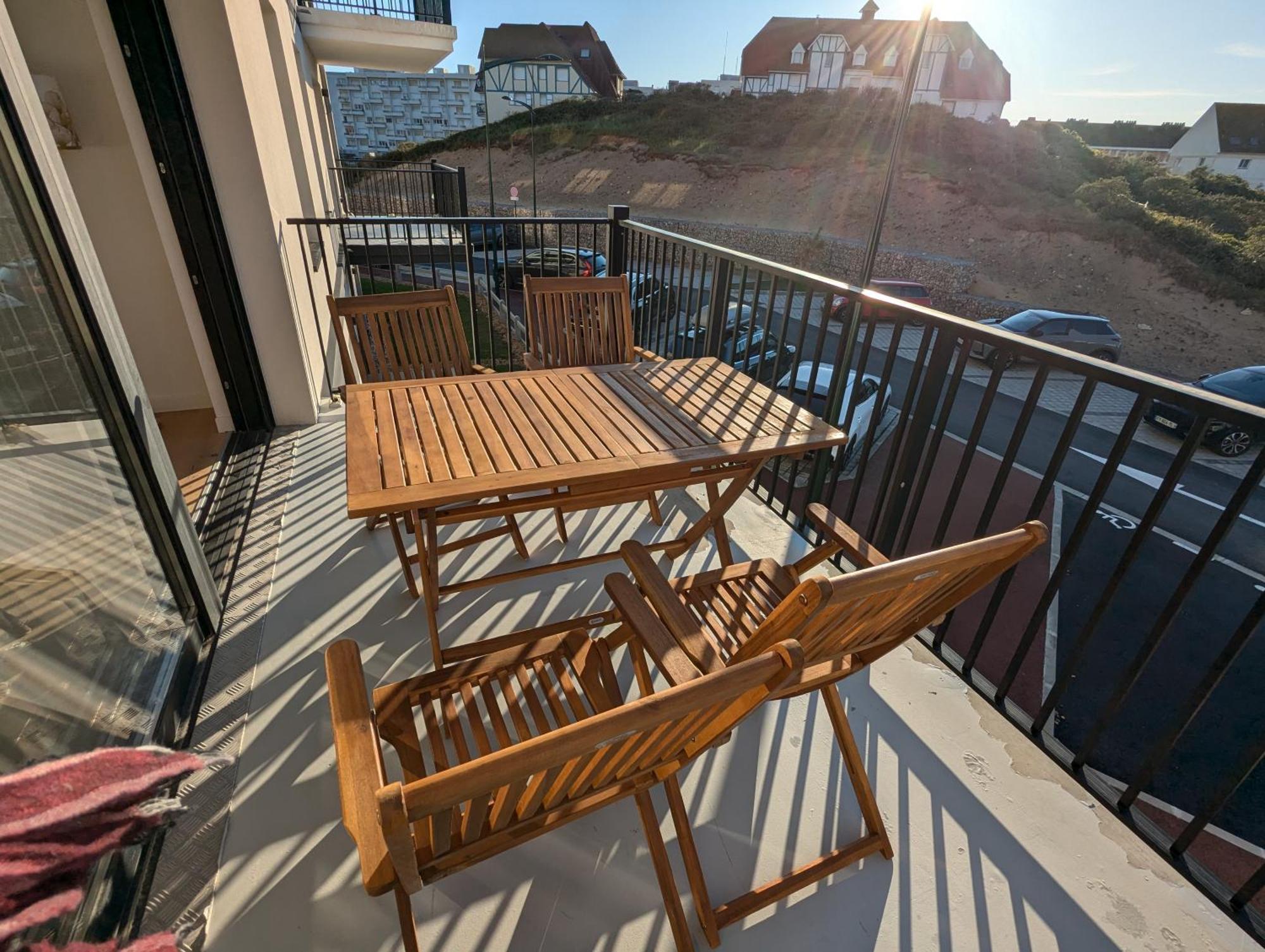 Neufchâtel-Hardelot Evasion Plage - Appartement Lumineux Plein Centre Et 150M Plage מראה חיצוני תמונה